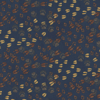 Northwoods Lodge 56194-17 Midnight by Deb Strain for Moda Fabrics