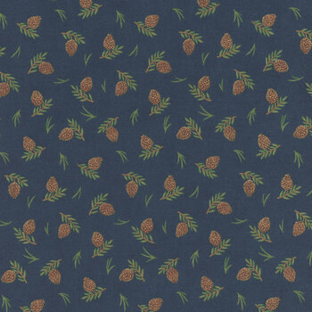 Northwoods Lodge 56195-17 Midnight by Deb Strain for Moda Fabrics
