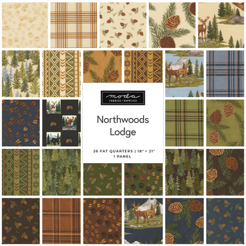 Northwoods Lodge  26 FQ Set + 1 Panel by Deb Strain for Moda Fabrics - RESERVE, Image