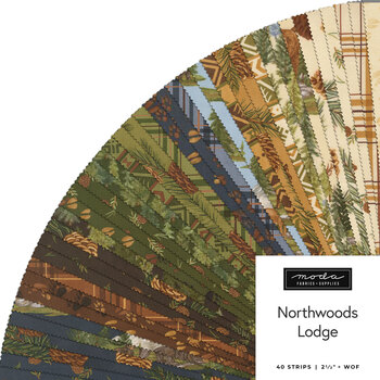 Northwoods Lodge  Jelly Roll by Deb Strain for Moda Fabrics - RESERVE, Image