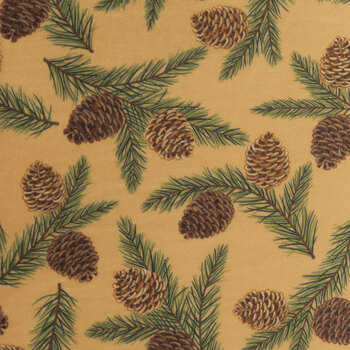 Northwoods Lodge Cuddle 56191-12QC Fawn by Deb Strain for Moda Fabrics, Image