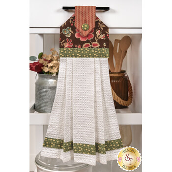  Hanging Towel Precut Kit - Always and Forever - Brown, Image