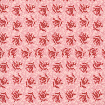 Little Sweetheart A-8829-E Ballet Slipper Peony by Edyta Sitar for Andover Fabrics, Image