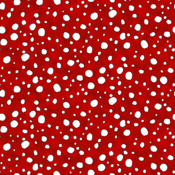 Snow Folks 2704-88 Red by Barb Tourtillotte for Henry Glass Fabrics, Image