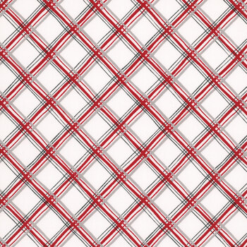 Snow Folks 2702-08 Multi by Barb Tourtillotte for Henry Glass Fabrics