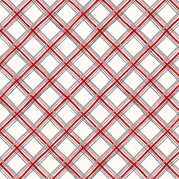 Snow Folks 2702-08 Multi by Barb Tourtillotte for Henry Glass Fabrics, Image