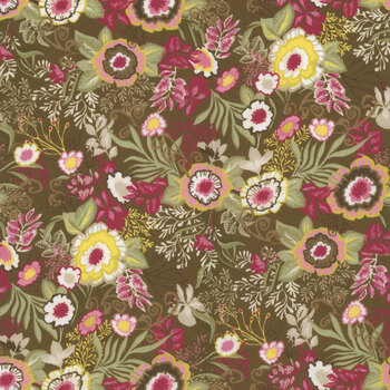 Cinnamon Stick 2549-33 Brown by Color Principle for Henry Glass Fabrics