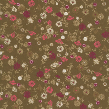 Cinnamon Stick 2547-33 Brown by Color Principle for Henry Glass Fabrics