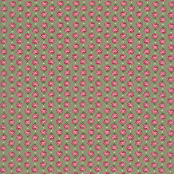 Cinnamon Stick 2544-66 Green by Color Principle for Henry Glass Fabrics