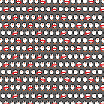 The Cool Club - Flannel 9334-93 Storm by Art by Bella for Studio E Fabrics, Image