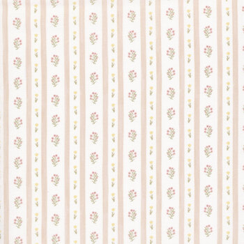 Tender and Mild 9302-32 Cream/Pink by Beth Reed for Studio E Fabrics