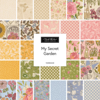 My Secret Garden  Yardage by Stacy Iest Hsu for Moda Fabrics, Image