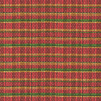 12 Days of Christmas 17273-10 Red by Nancy Halvorsen for Benartex