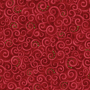 12 Days of Christmas 17275-10 Red by Nancy Halvorsen for Benartex, Image