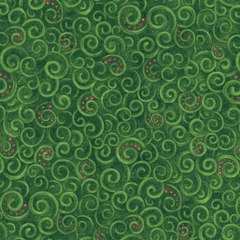 12 Days of Christmas 17275-40 Green by Nancy Halvorsen for Benartex