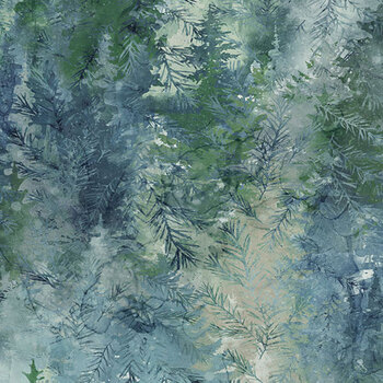 Altitude DP29156-43 Blue Multi by Deborah Edwards and Melanie Samra for Northcott Fabrics, Image