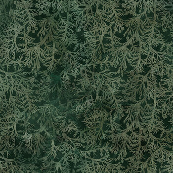 Altitude DP29159-79 Dk Green by Deborah Edwards and Melanie Samra for Northcott Fabrics, Image