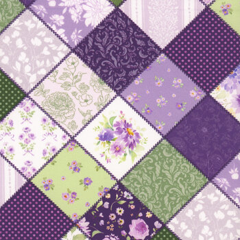 Chateau En Fleur Y4974-55 Multi by Heatherlee Chan for Clothworks