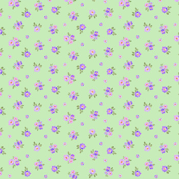 Chataeu En Fleur Y4977-20 Lt Green by Heatherlee Chan for Clothworks, Image