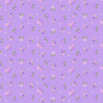 Chataeu En Fleur Y4977-26 Lt Purple by Heatherlee Chan for Clothworks, Image