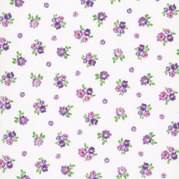 Chateau En Fleur Y4977-1 White by Heatherlee Chan for Clothworks