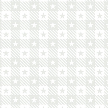 Star Spangled Whites 15364-09 White by Kanvas Studio for Benartex, Image