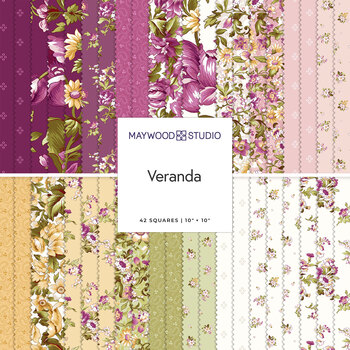 Veranda  10" Squares by Maywood Studio, Image