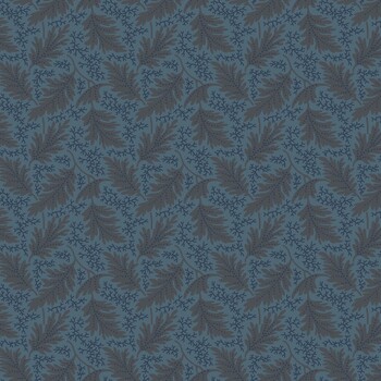 Midnight Bloom MAS11262-NA Navy/Brown by Maywood Studio, Image