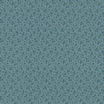 Midnight Bloom MAS11264-Q Teal Blue by Maywood Studio