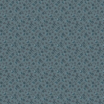 Midnight Bloom MAS11264-Q Teal Blue by Maywood Studio, Image