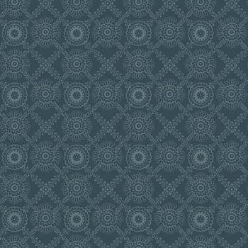 Midnight Bloom MAS11266-Q Teal Blue by Maywood Studio, Image