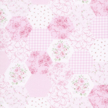 Pretty In Pink FLEUR-CD4330 PINK by Timeless Treasures Fabrics