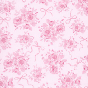 Pretty In Pink FLEUR-CD4332 PINK by Timeless Treasures Fabrics