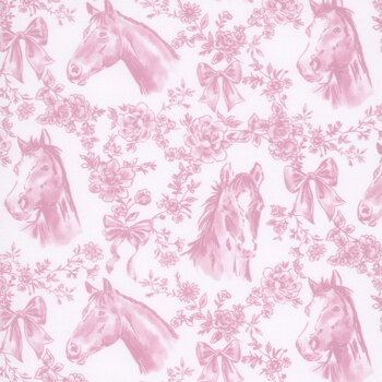 Pretty In Pink FLEUR-CD4334 BLUSH by Timeless Treasures Fabrics