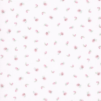 Pretty In Pink FLEUR-CD4337 BUDS by Timeless Treasures Fabrics