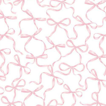 Pretty In Pink FUN-CD4338 BOWS by Timeless Treasures Fabrics, Image