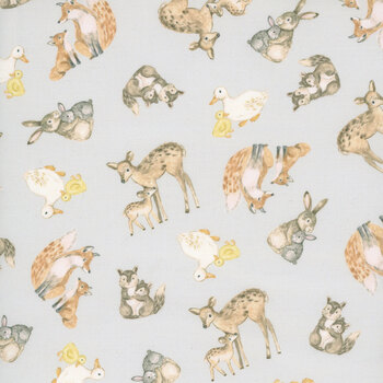 Our Little Adventure KIDZ-CD4409 DOVE by Timeless Treasures Fabrics