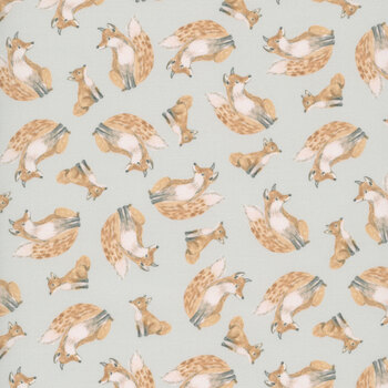 Our Little Adventure KIDZ-CD4411 SILVER by Timeless Treasures Fabrics