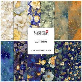 Lumière  12 FQ Set by Timeless Treasures Fabrics, Image
