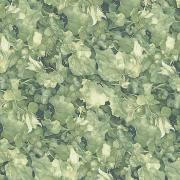 Lumière FLEUR-CD4358 GREEN by Timeless Treasures Fabrics