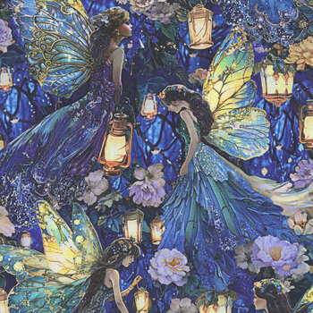Lumière FLEUR-CD4351 MULTI by Timeless Treasures Fabrics
