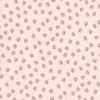 Purrfection Flannel CAT-CF4344 BLUSH by Timeless Treasures Fabrics