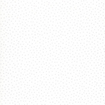 Purrfection Flannel DOT-CF4347 WHITE by Timeless Treasures Fabrics