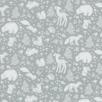 ABCs of Love STELLA-DNS3665-STEEL by Nina Stajner for Dear Stella Designs