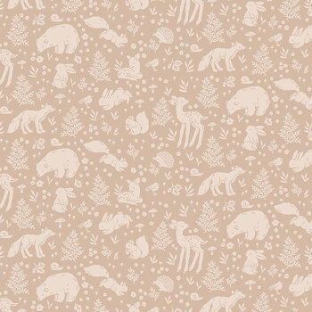 ABCs of Love STELLA-DNS3665-TAN by Nina Stajner for Dear Stella Designs, Image