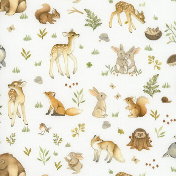 ABCs of Love STELLA-DNS3667-WHITE by Nina Stajner for Dear Stella Designs