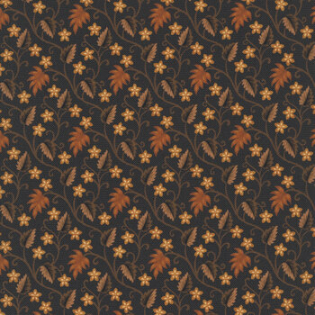 Midnight Cheddar R172080D-BLACK by Pam Buda for Marcus Fabrics