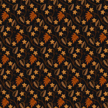 Midnight Cheddar R172080D-BLACK by Pam Buda for Marcus Fabrics, Image