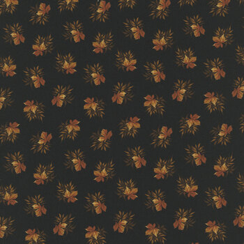 Midnight Cheddar R172082D-BLACK by Pam Buda for Marcus Fabrics