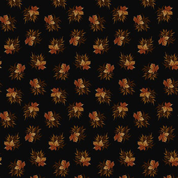 Midnight Cheddar R172082D-BLACK by Pam Buda for Marcus Fabrics, Image
